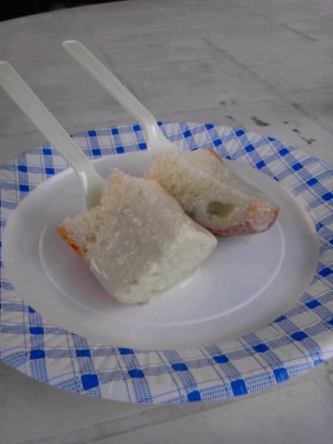 ロックフォールチーズの冷製フォンデュ