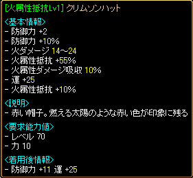 クリムソンハット