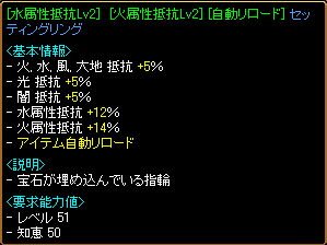 火抵抗・水抵抗つきセッティングリング