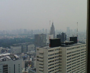 三角ビルより東京タワー方面