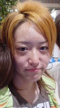 金髪アシメヘア時代