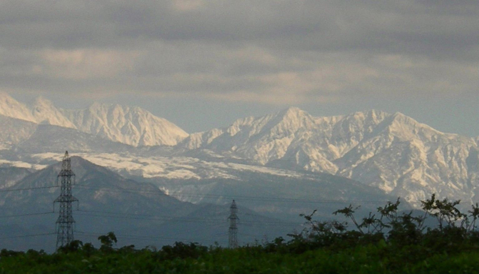立山連峰