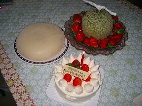 餅＆果物＆ケーキ♪