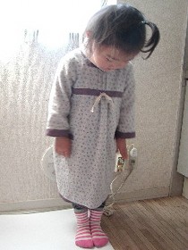 ワンピ着用1