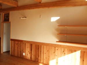 リビング　テレビ側