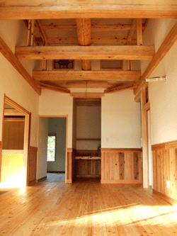 リビングフリースペース側