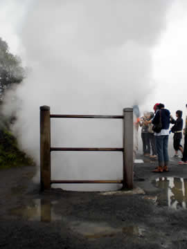 ハワイ、キラウェア火山