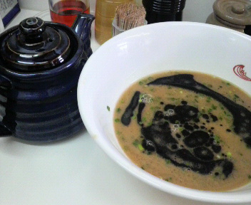 すずのや　つけ麺　スープ　2009.6.13