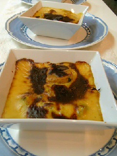 そうめんのグラタン