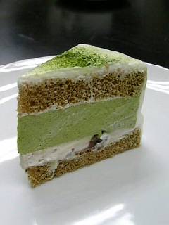 ほうじ茶と抹茶　試食