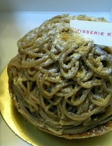 きなこのモンブラン