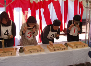 女子の部早食い