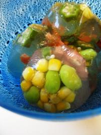 ゼリー寄せサラダ