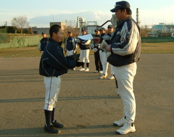 頑張ったね、キャプテン！