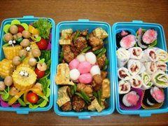 紅白がんばれ弁当！