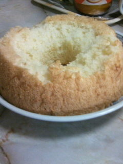 卵白で作ったシフォン