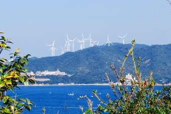 風力発電所（淡路島）