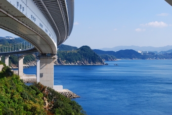 大鳴門橋付近（淡路島側）