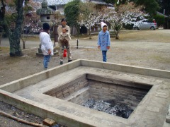 牛窓神社境内にて