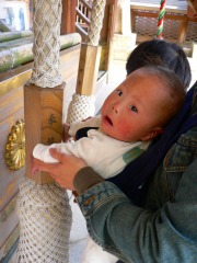 由加神社でおまいり！