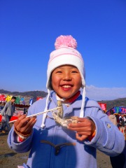 笠岡カキ祭りにて