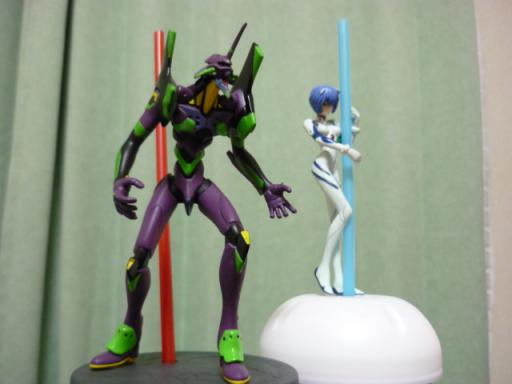 ヱヴァ　ドリンクカップフィギュア