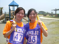 マラソンは高校以来