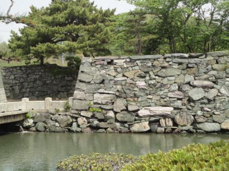 徳島城　石垣