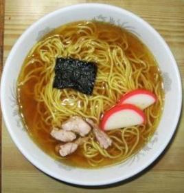 泉中華そば、食品サンプルみたい.JPG