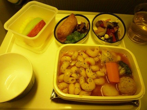 機内食（往路）3