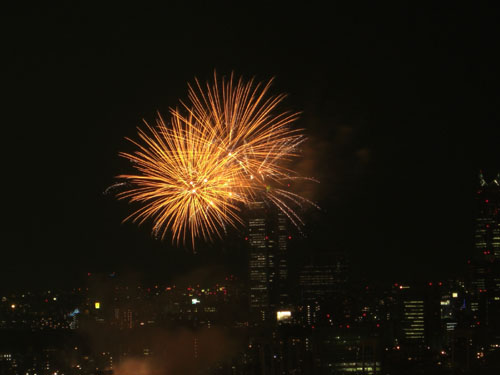 2007神宮外苑花火大会５