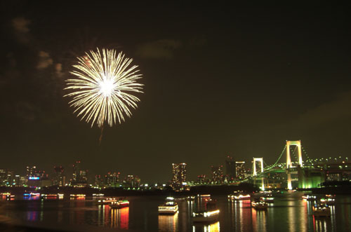 お台場レインボー花火2007