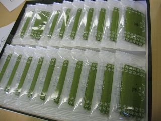 マールブランシュ・お濃茶ラングドシャ茶の華