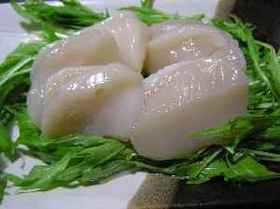 ホタテのわさドレサラダ