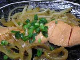 鮭のピリ辛味噌煮