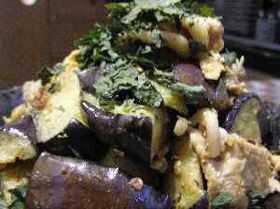 豚肉とナスの青しそ味噌炒め