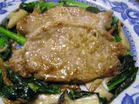 豚肉のガーリックソティ