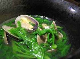 アサリの春雨スープ