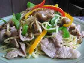 野菜たっぷり塩焼きソバ