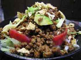 子供も食べられるタコライス