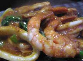 シーフードのチリソース