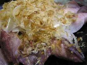 子持ちイカのあっさり柚子ポン