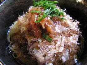 たたき梅としその素麺