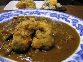 たまらないカキフライカレー