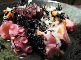 ヒジキ入りナマスタコ