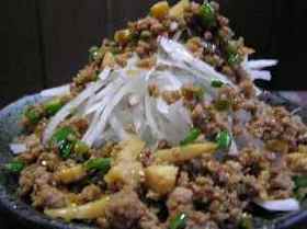 大根のジャージャー麺