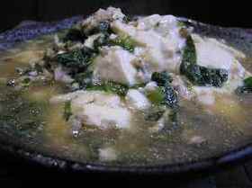 豆腐のそぼろあんかけ煮込み