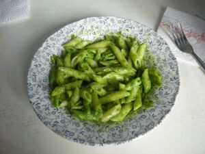 penne pesto alla genovese 出来上がり.jpg
