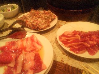 お肉。