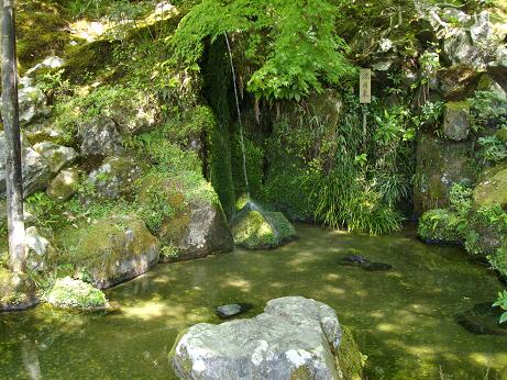 銀閣寺・滝